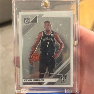 Kevin Durant Brooklyn Nets Basketball Card 19-20 panini optic